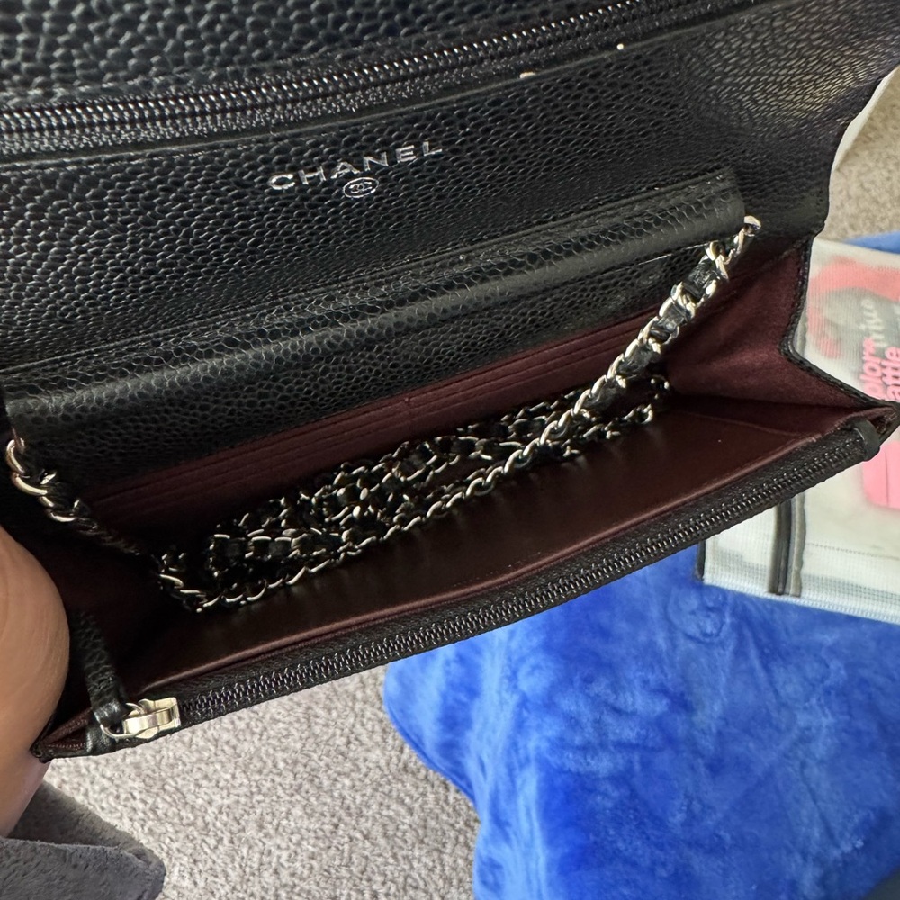 Chanel Black Caviar Quilted WOC - Relisting - Picture 5 of 9